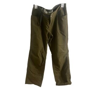 Blurr NWOT Womens Army‎ Green Outdoor Cargo Climbing Hiking Canvas Pant Sz 10
